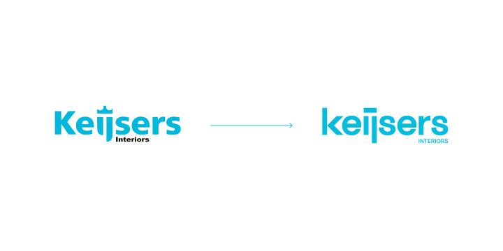 Keijsers Interiors - Brand identity redesign & website