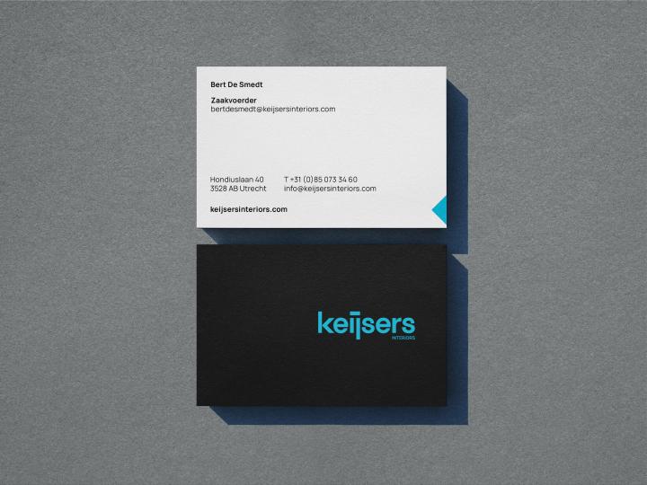 Keijsers Interiors - Brand identity redesign & website